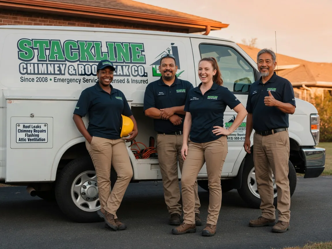 Chimney flashing repair company in Seven Oaks, SC